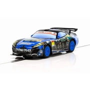 Scalextric Team GT Zombie 132 Slot Race Car C3959, Black & Blue