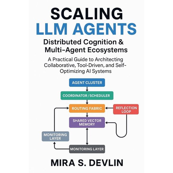Scaling LLM Agents: Distributed Cognition & Multi-Agent Ecosystems- A Practical Guide to Architecting Collaborative,, (Paperback)