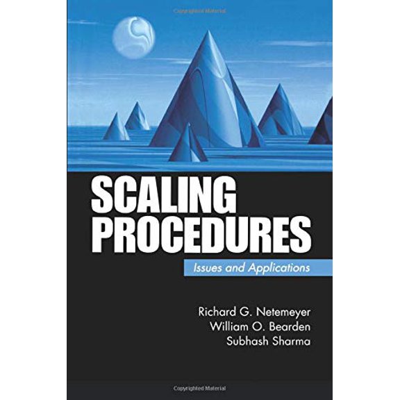 Pre-Owned Scaling Procedures: Issues and Applications (Paperback) 0761920277 9780761920274