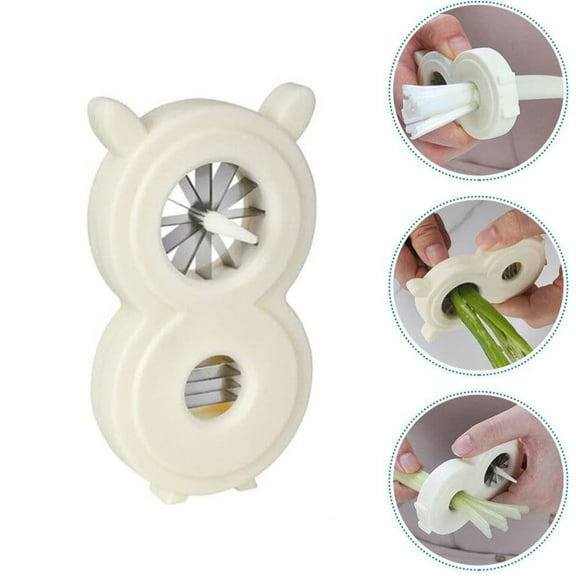 Scallion Slicer Stainless Steel Scallion Cutter Green Onion Morning Glory Separator Vegetable Shallot Cutter Vegetable Cutter Happy 2026!