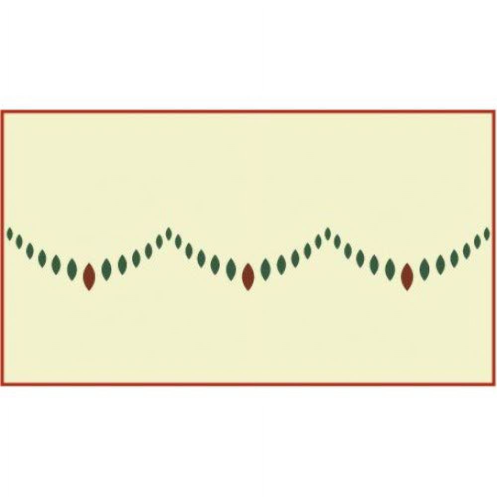 Scallop 2 Border Stencil - DIY Art &amp; Craft Reusable Sturdy Flexible ...