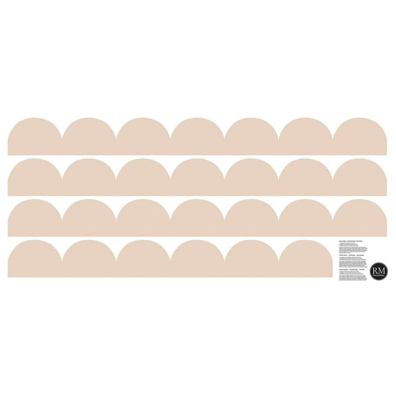 Scallop Border Peel & Stick Decal