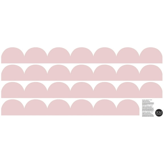 Scallop Border Peel & Stick Decal