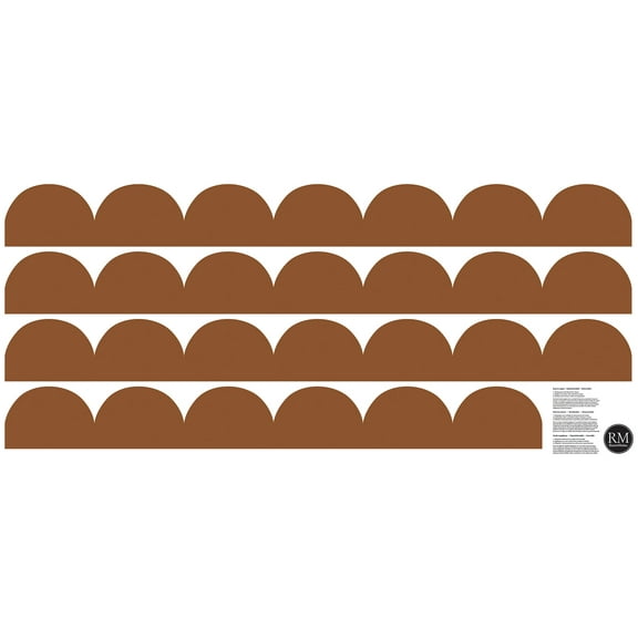 Scallop Border Peel & Stick Decal