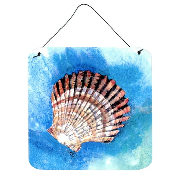 Scallop Sea Shell Wall or Door Hanging Prints
