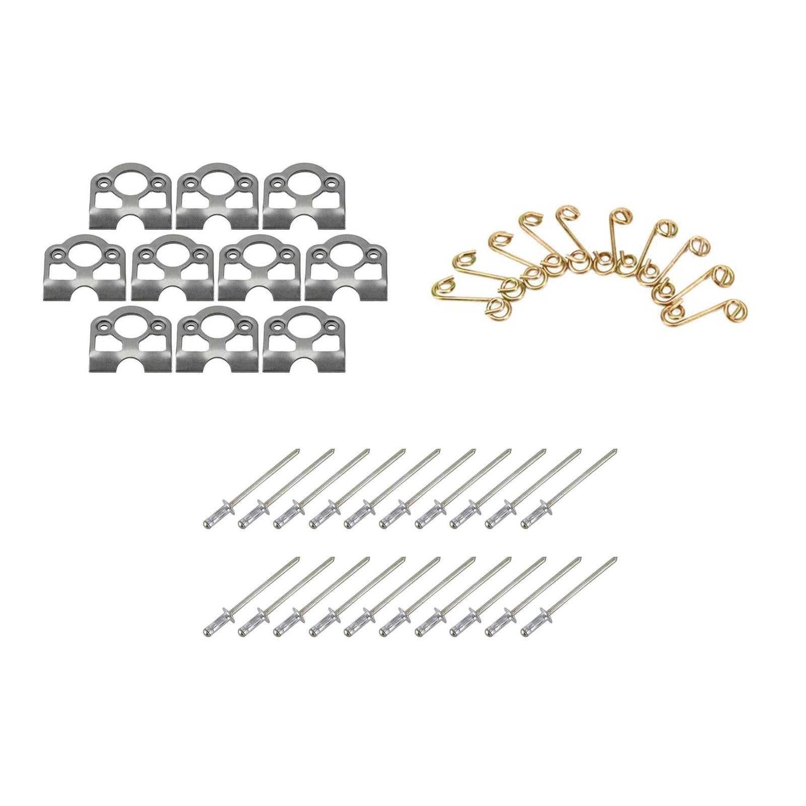 Scalloped 1/4 Turn Spring Plates and Stepped Springs, .200 - Walmart.com