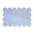 thumbnail image 1 of Scalloped Border Fabric Bulletin Board – Peel and Stick Wall Organizer with Frameless Design, Durable Pins & Modern Decor for Home Office Kitchen Wall Display, 1 of 5