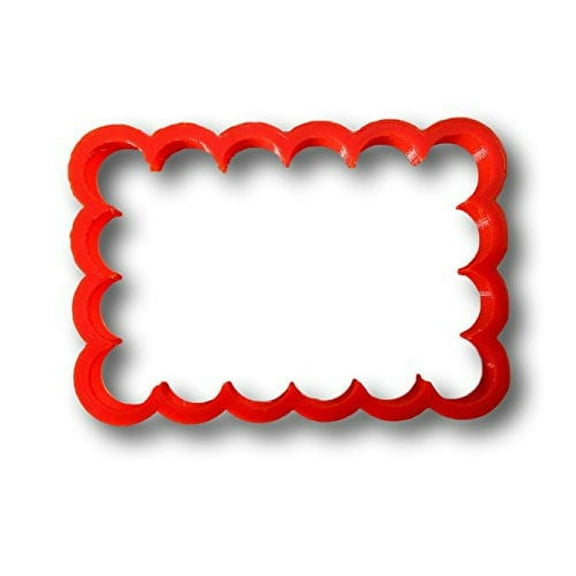 Scalloped Cookie Cutter (2) (4 Inch)- Fast Shipping - Sharp Edges - Exceptional Quality