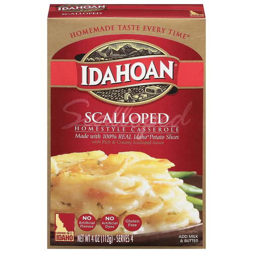 Idahoan Scalloped Homestyle Casserole 4 oz (Pack of 16)
