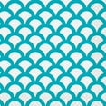 thumbnail image 1 of Scalloped Paper Beverage Napkins, Teal, 16ct, 1 of 1