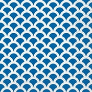 Scalloped Paper Lunch Napkins, Royal Blue, 16ct