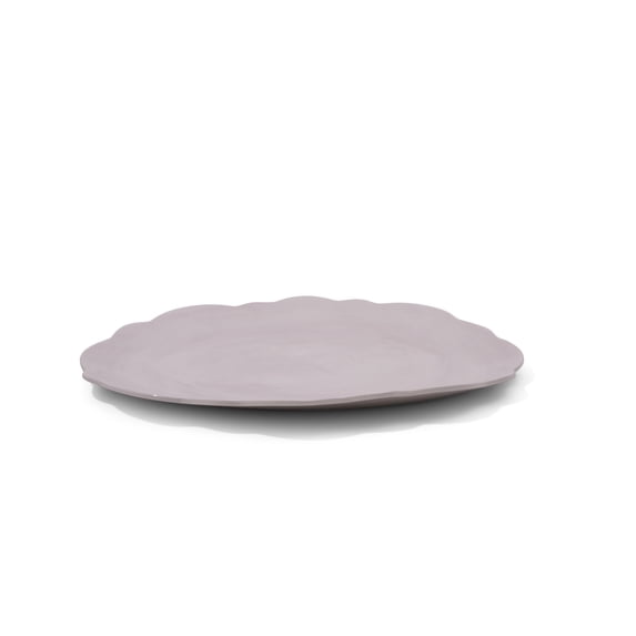 Scalloped Serving Platter