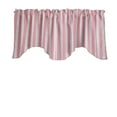 thumbnail image 1 of Scalloped Valance Cotton 1 Inch Wide Stripes Print 58" Wide / 20" Tall, 1 of 2