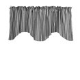 thumbnail image 1 of Scalloped Valance Cotton Half Inch Wide Stripes Print 58" Wide / 20" Tall, 1 of 1