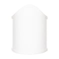 thumbnail image 1 of Scalloped Wall Sconce Shield Clip On Lamp Shade (White Linen), 1 of 2
