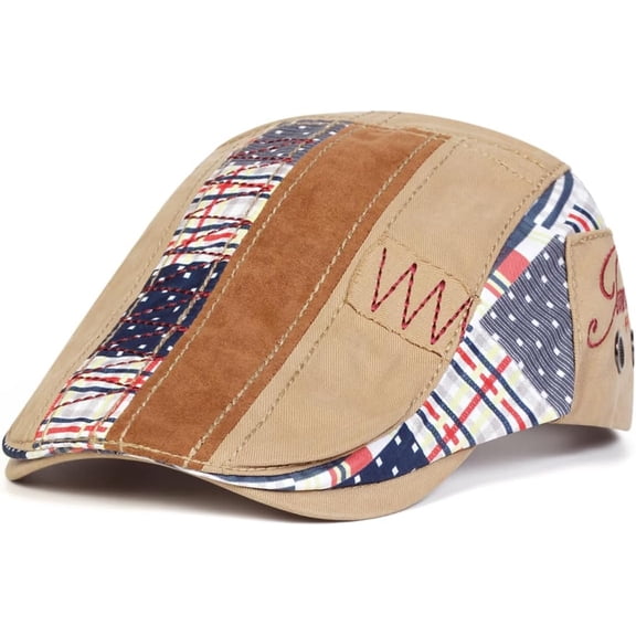 Scally Caps for Men, Classic Flat Cap, Adjustable  Newsboy Cap