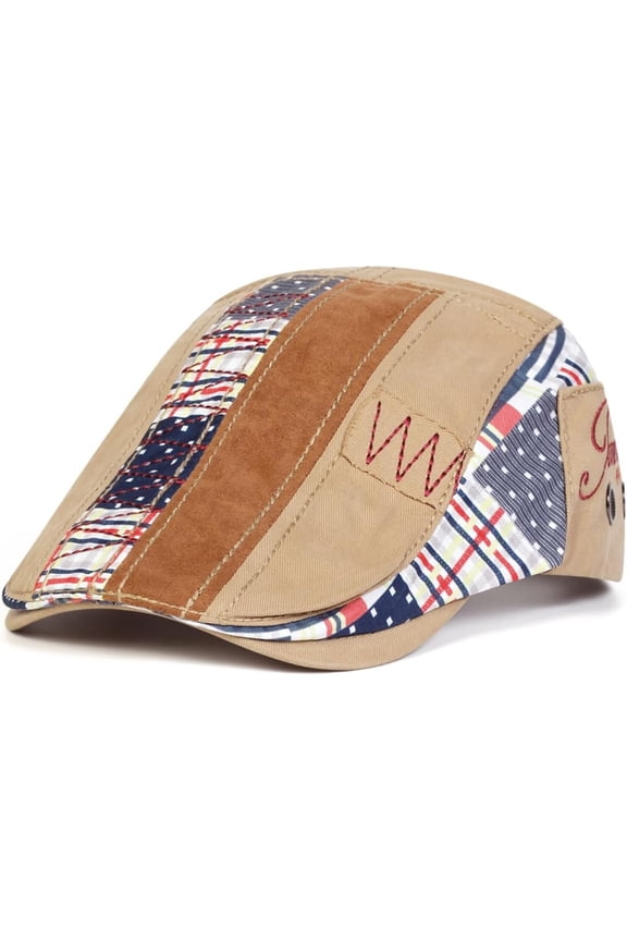 Scally Caps for Men, Classic Flat Cap, Adjustable Newsboy Cap