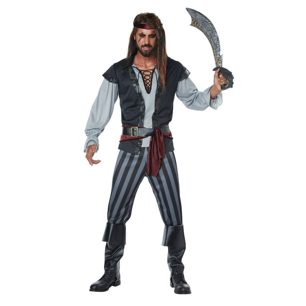 Scallywag Pirate Men's Adult Costume - Walmart.com