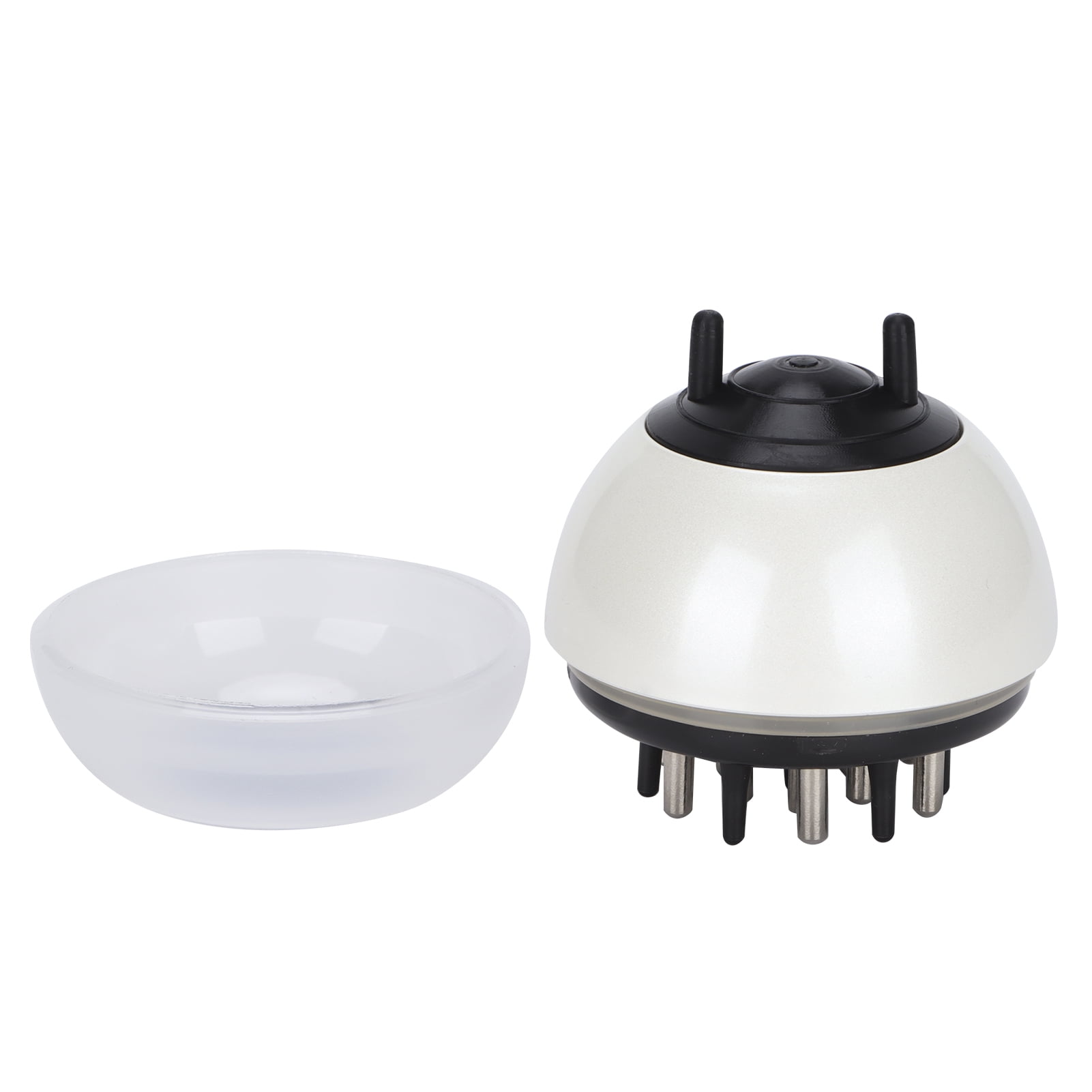 Scalp Applicator Comb Comfortable Ergonomic Large Capacity Small Exquisite Scalp BrushWhite