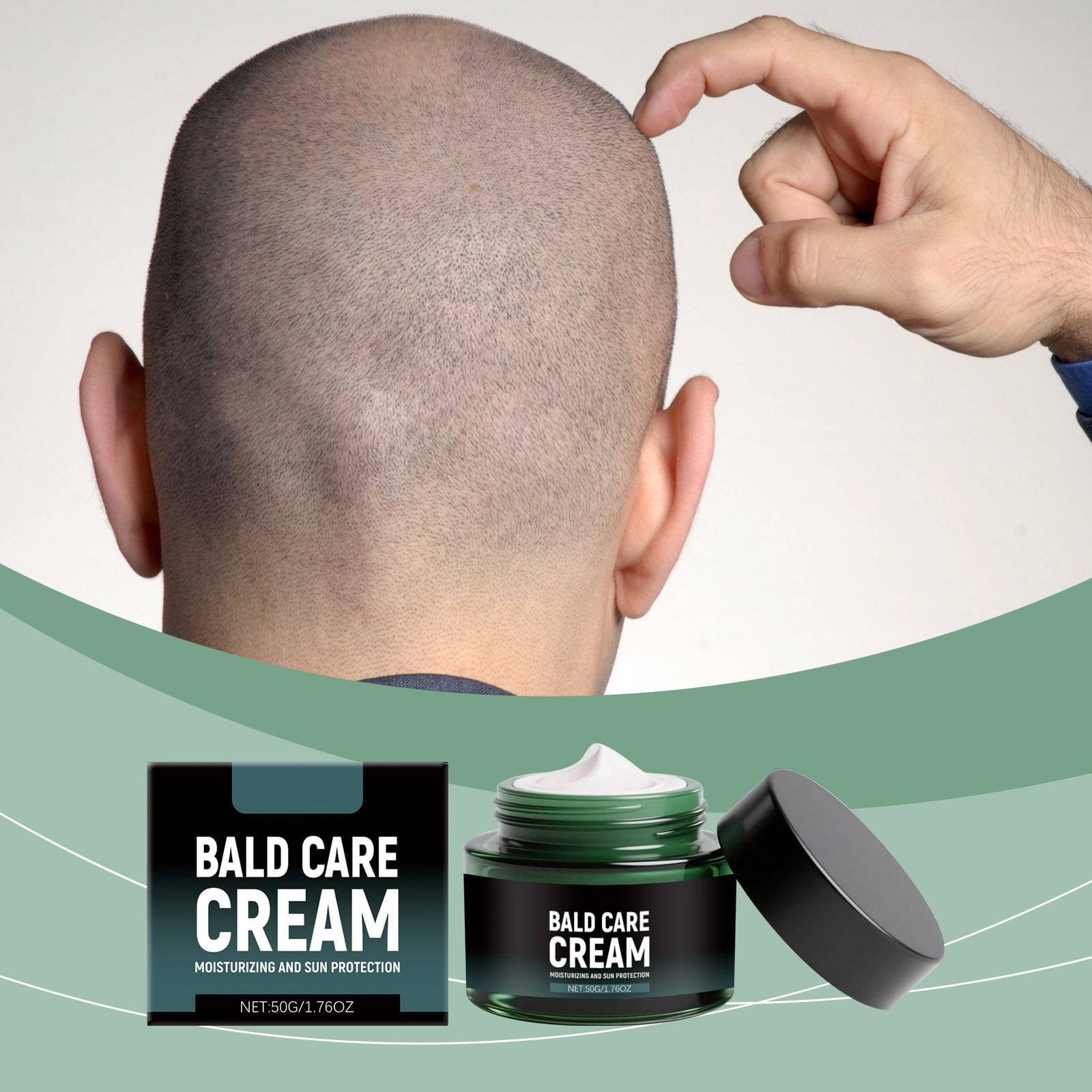 Scalp Care Moisturising Nourishing And Scalp Care For Bald Men Has A ...