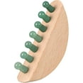 thumbnail image 1 of Scalp Comb Massage Tool Jade Hair Comb For Head Care Relaxation Portable Massage Comb For Scalp Face Neck Shoulders Gentle, 1 of 9