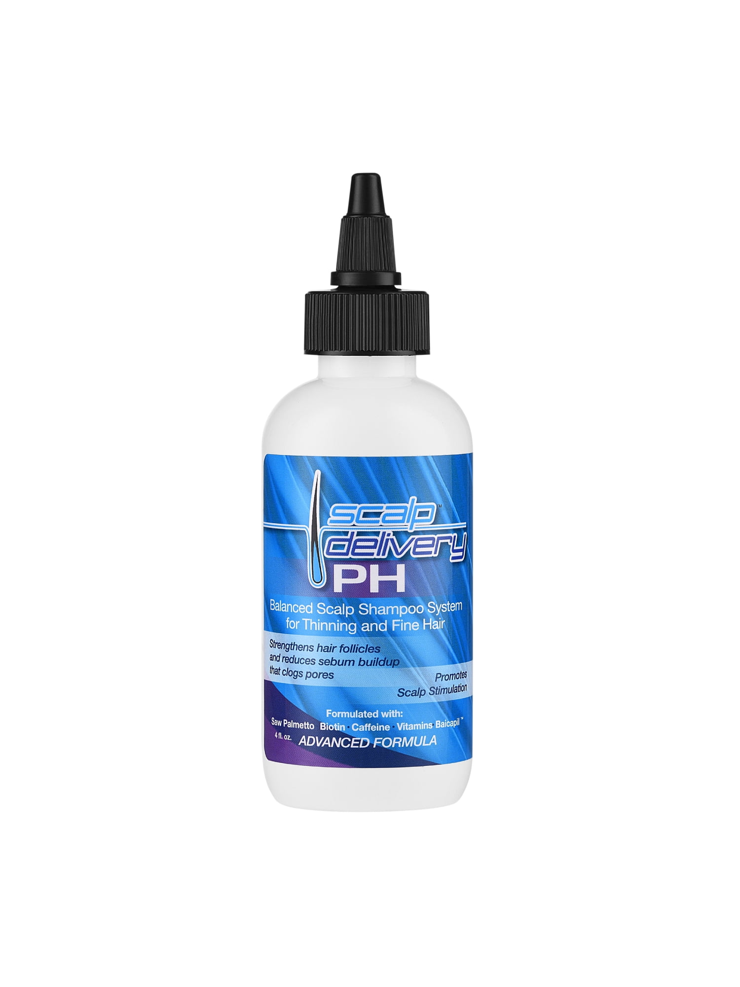 Scalp Delivery PH Balancing Scalp Cleansing Shampoo for Thicker, Healthier Hair - high performance Treatment for Men and Women with Biotin, Saw Palmetto, and Vitamin B-6