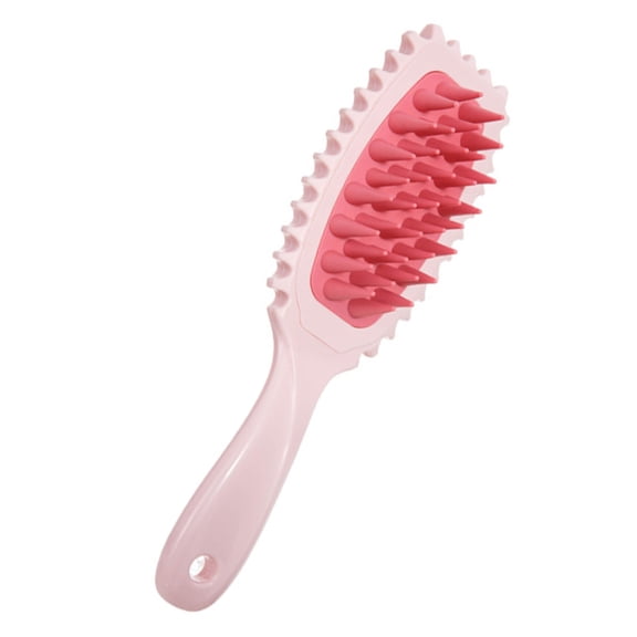 Scalp Massage Brush Wet and Dry Shampoo Brush Long Handle Shampoo Brush for Stimulates Hair Growth and Head Massage