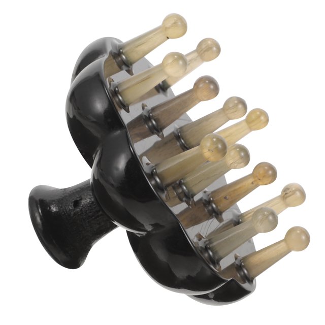 Scalp Massage Comb Man Travel Portable Croissant Shampoo Brush Combs