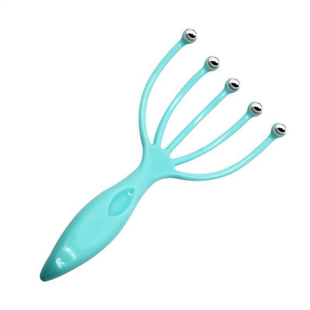 Scalp Massager Hair Growth Stimulator Head Neck Massage Roller Balls