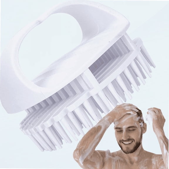Scalp Massager,Hair Scrubber & Scalp Massage for Shower - Comfortable Dual Use Hair Brush Head Massage for Relaxation Scalp Scrub Niuli