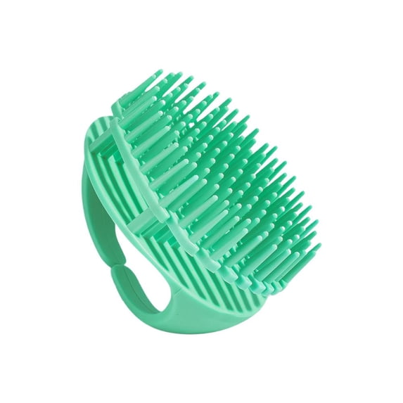 Scalp Massager Hair Washing Brush – Soft TPEE Bristles, Wet & Dry Use, Ergonomic Handheld Scrubber for Shower, Protects Nails, Relieves Tension, Quick-Dry Travel Essential