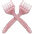thumbnail image 1 of Scalp Massager Handheld Comb, Resin Relax Massage Tool, Manual Relaxation Tool, Hair Massage Comb, Scalp Handheld Comb for Soothing Head Neck Lymph Acupoint Treatment - Set of 2, Pink, 1 of 9
