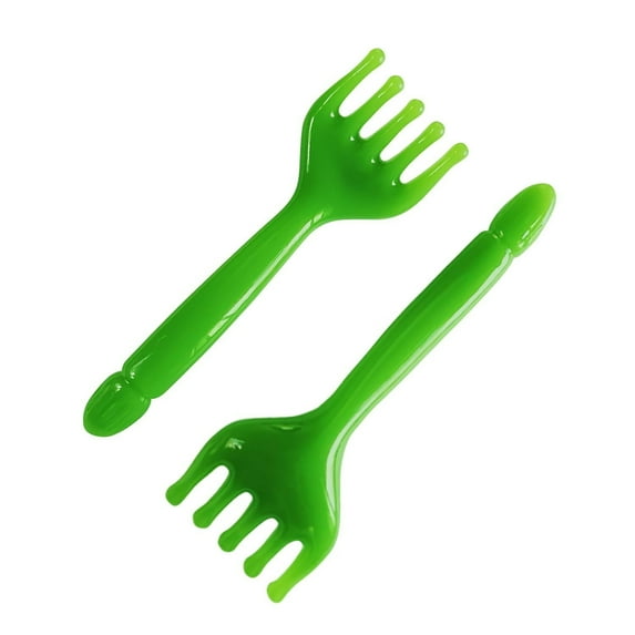 Scalp Massager Handheld Comb Resin Relax Massage Tool - Manual Relaxation Tool for Soothing Head Massage - Set of 2