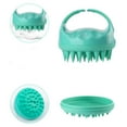 thumbnail image 1 of Scalp Massager, Scalp Scrubber, Casewin Scalp Massager Shampoo Brush Head Massager Scalp Stress Relax Scalp Exfoliator Hair Brush Head Scrubber Scalp Brush for Shower, Green, 1 of 5