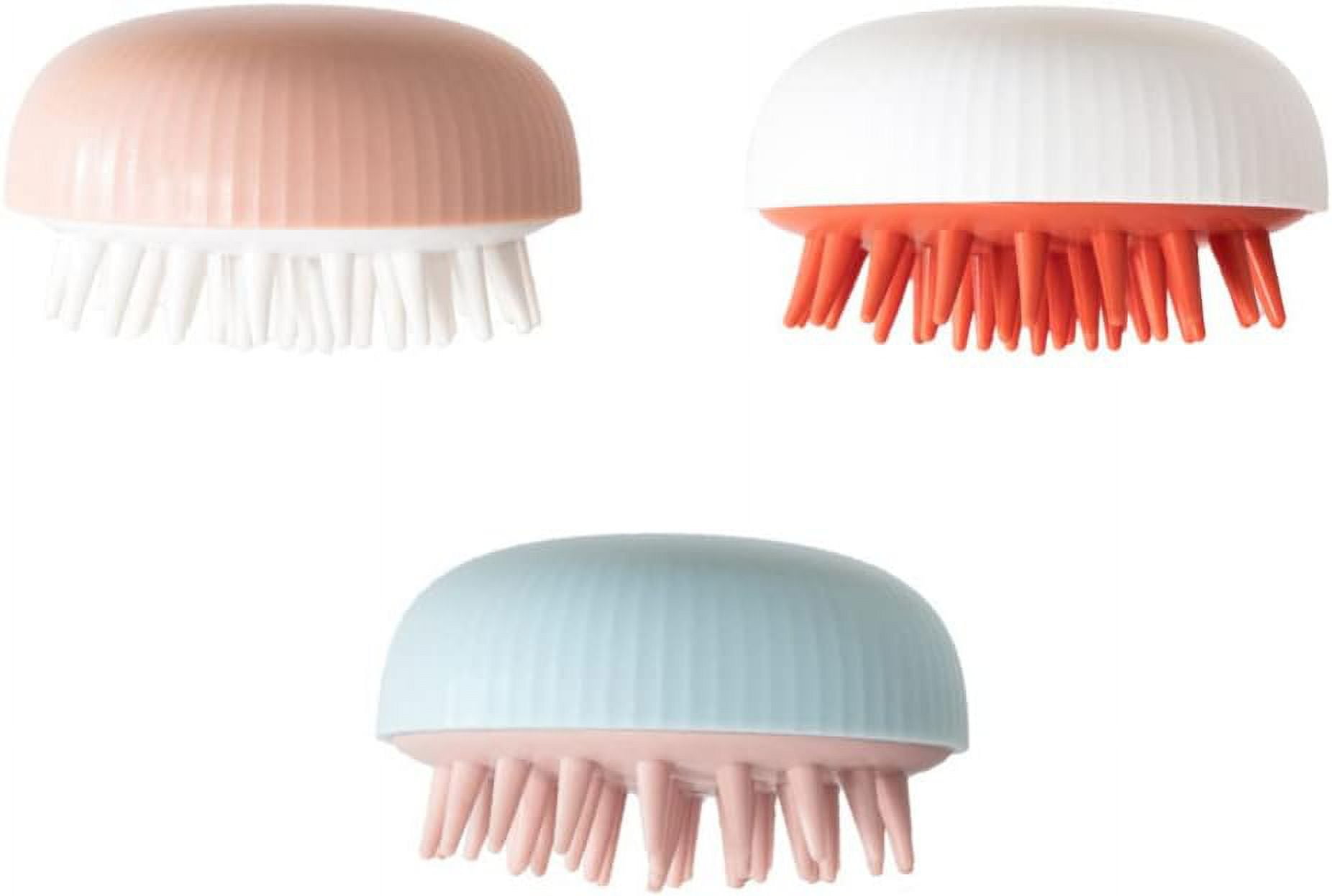 Scalp Massagers 3Pcs Hair Scalp Massager Shampoo Brush Hair Scrubber