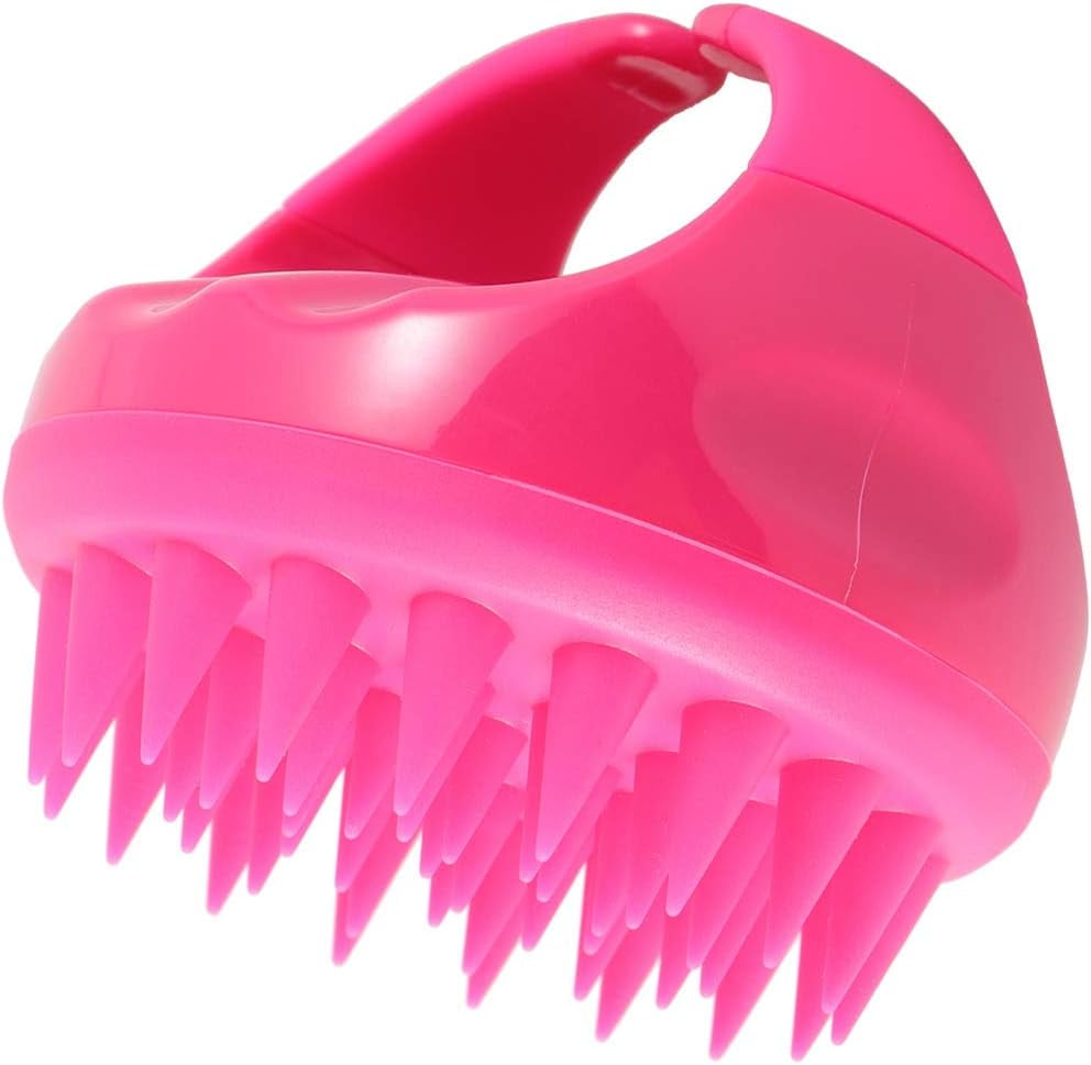 Scalp Massagers Beard Shampoo Hair Scalp Brush Silicone Shampoo Scalp Massager Brush Head