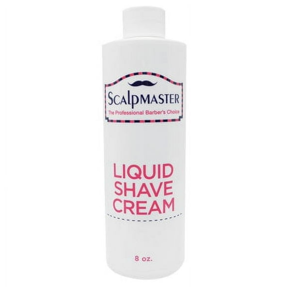 Scalp Master Liquid Shave Cream 8oz