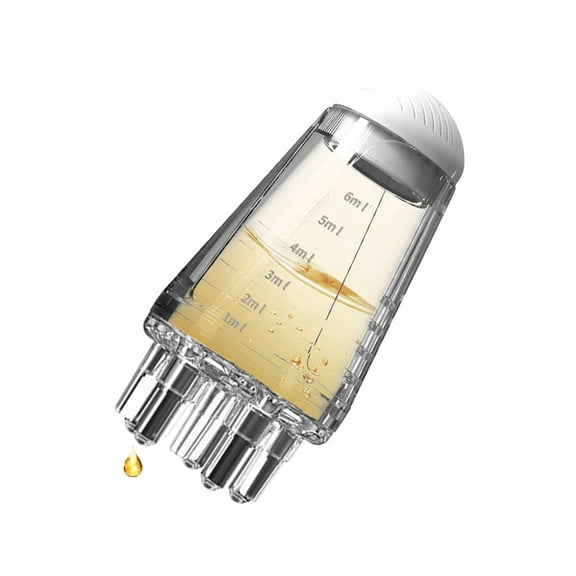 Scalp Medicine Liquid Applicator Mini Medicine Guide Comb Roller Ball Massage Comb for Hair Growth and Strong Roots