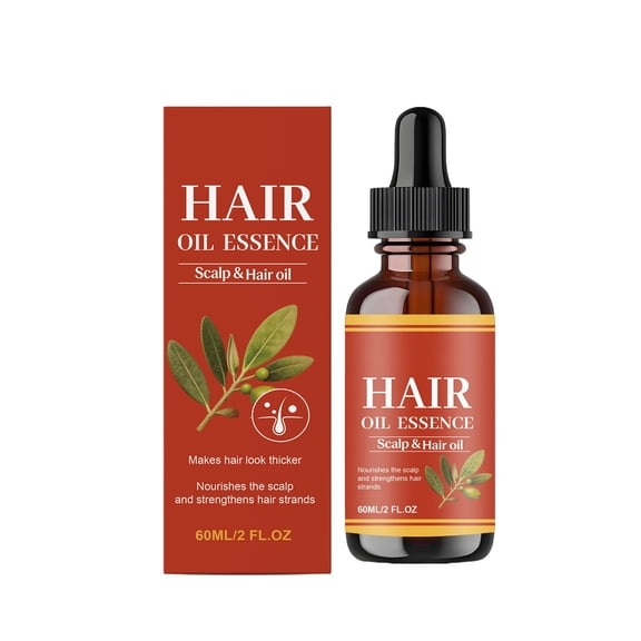 Scalp Nourishing Hair Oil For Thinning Dry Damaged 60Ml Plastic Bottle
