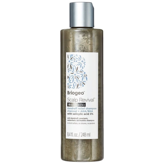 Scalp Revival MegaStrength+ Dandruff Relief Charcoal Shampoo - 8.4 fl oz