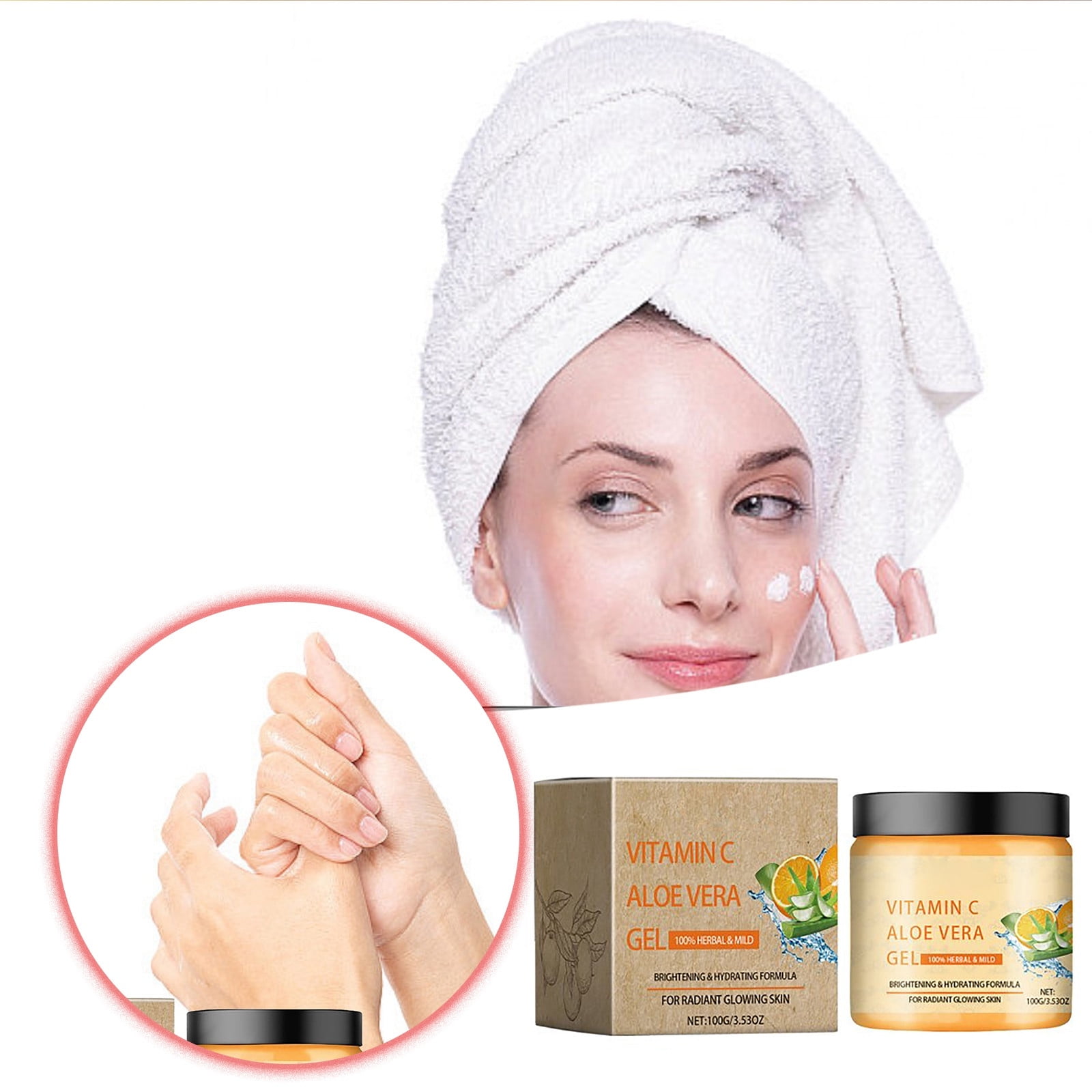 Scalp Scrub Exfoliating Face Scrub Vitamin C Gel Nourishing Skin Care ...