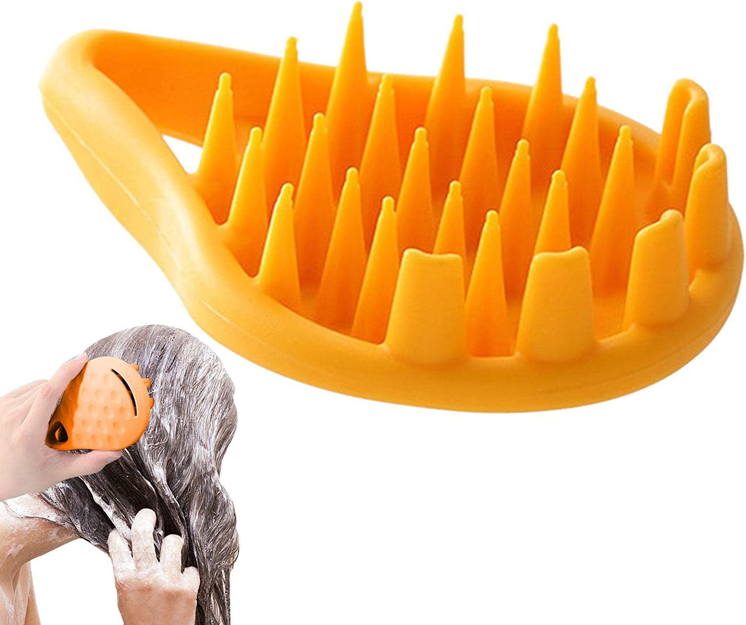 Scalp Brush Hair Scalp Massager for Hair Growth Soft Silicone Scalp