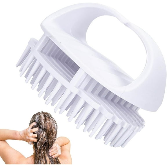 Scalp Scrubber - Hair Scalp Massage Massaging Shampoo Brush Shower Hair Brush,Comfortable Dual Use Hair Brush Head Massage for Relaxation Scalp Scrub
