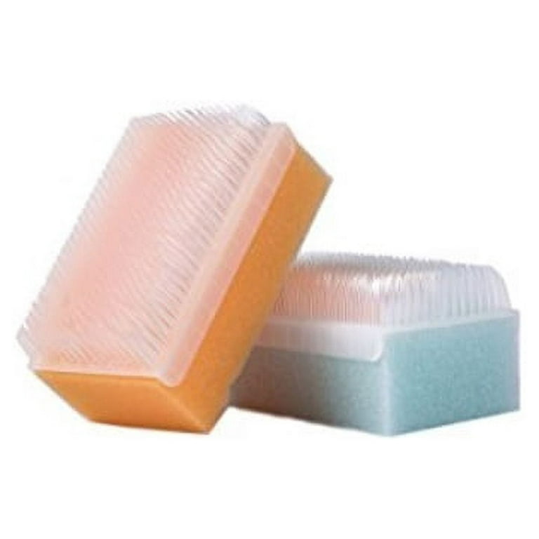 Baby Bath Sponge (6-Pack) Soft Foam Scrubber with Cradle Cap