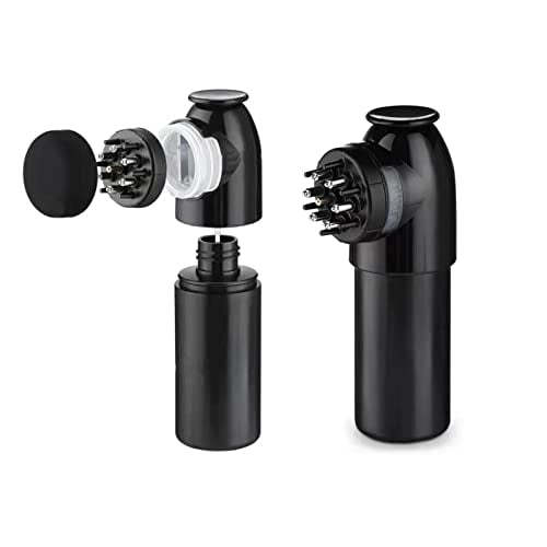 Scalp Solution Applicator Roller Hair Massage Comb Liquid Guide Comb Smear-Type Essential Oil Hair Growth Brush For Anti-hair Loss and Hair Regrowth Elitzia