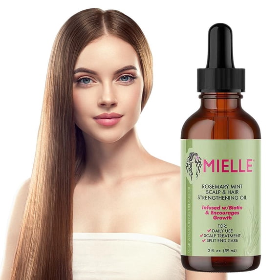 Scalp and Hair Massaging Oil, 1 Pack Volumizing, Rosemary Mint, Strengthens Hair, Nourishes Scalp, Natural Shine