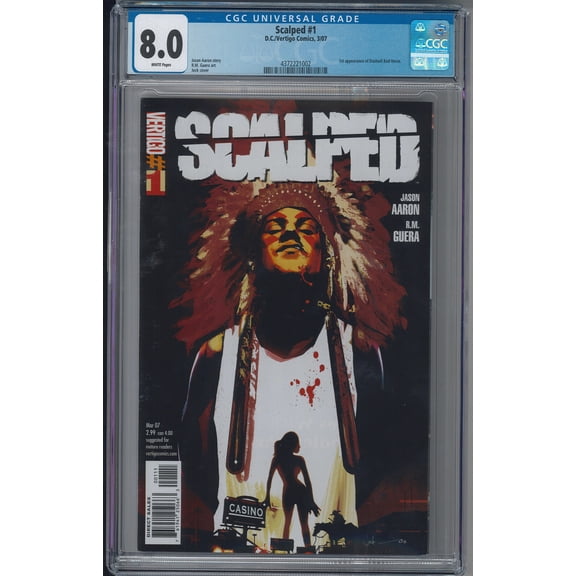 Scalped #1 - CGC 8 Comic Book