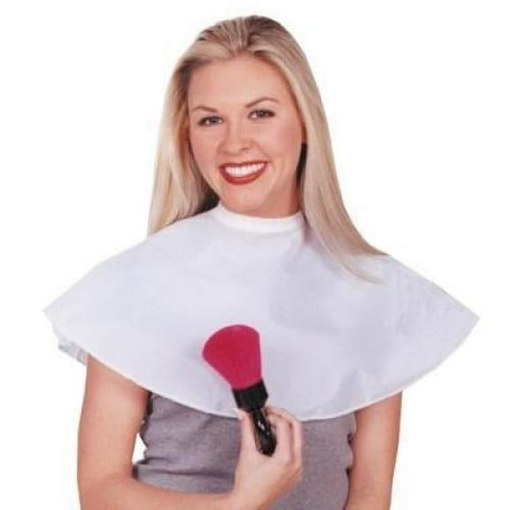 Scalpmaster Nylon Make-up Cape 28 X Velcro White New Free Fast Shipping 087768302508