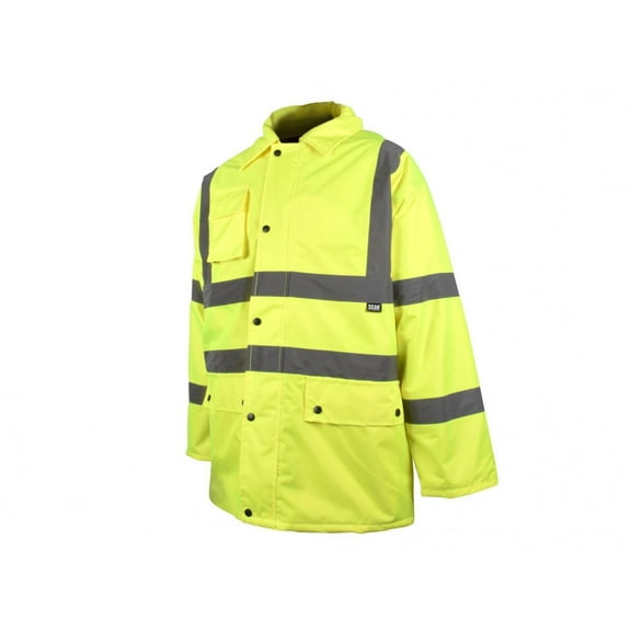 Scan Hi-vis Motorway Jacket Yellow