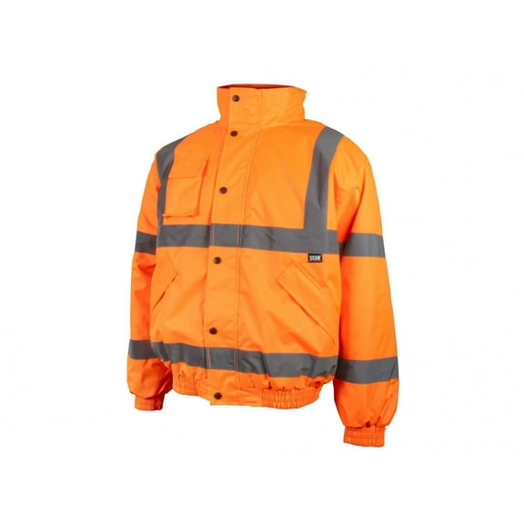 Scan Hi-vis Orange Bomber Jacket